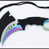 Three-eye Pure color Claw Knife