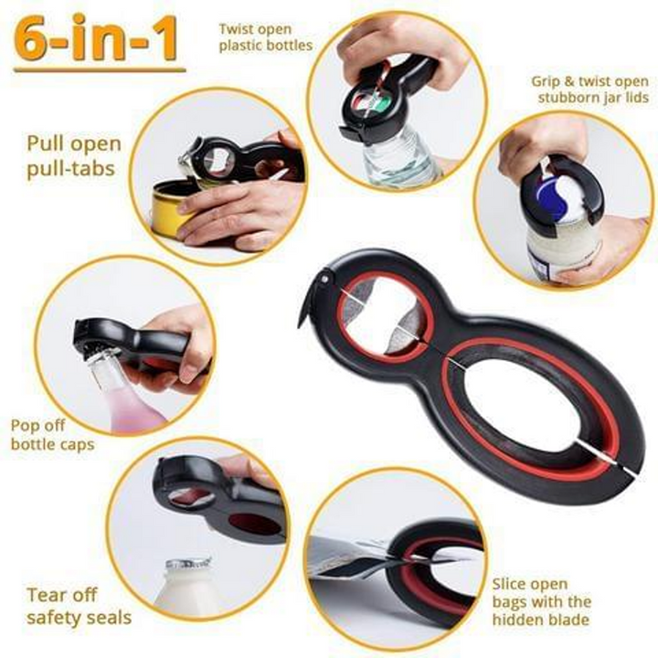 Multi-Function Bottle Opener